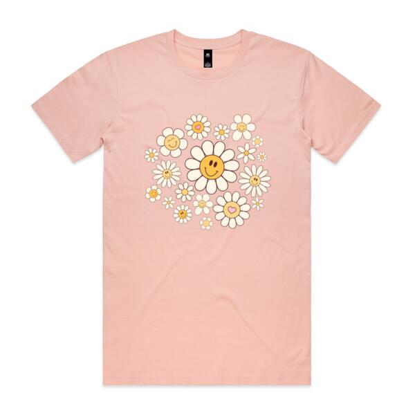 Women | Oversized Tee | Retro Daisies Thumbnail