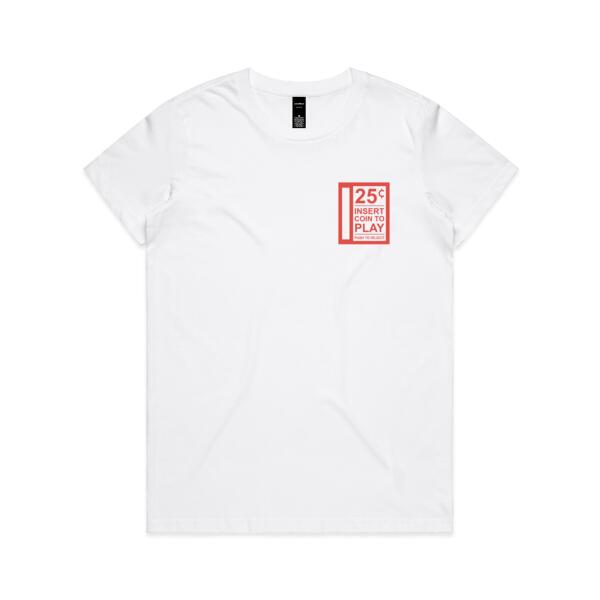 Women | Essential Tee | Insert Coin To Play Thumbnail