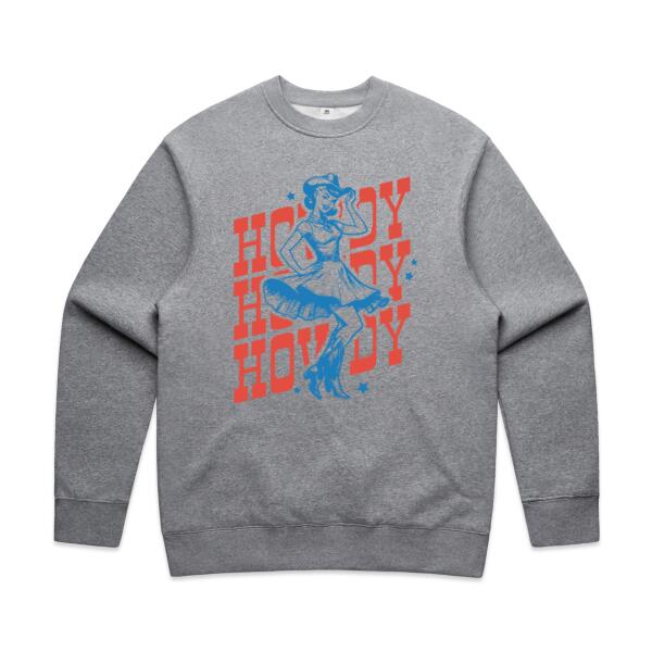 Women | ♻️ Relaxed Sweatshirt | Howdy Cowgirl Thumbnail