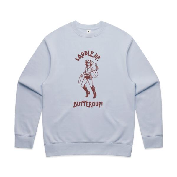 Women | ♻️ Relaxed Sweatshirt | Saddle Up Buttercup Thumbnail