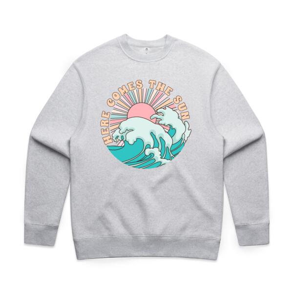 Women | ♻️ Relaxed Sweatshirt | Here Comes The Sun Thumbnail