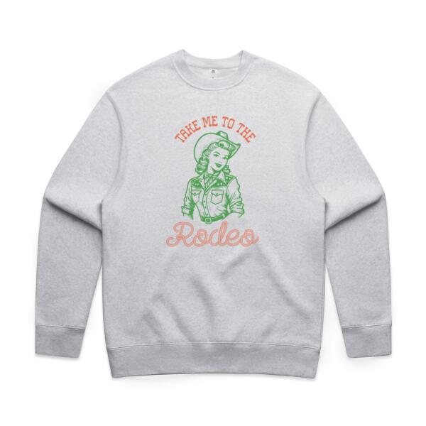 Women | ♻️ Relaxed Sweatshirt | Take Me To The Rodeo Thumbnail