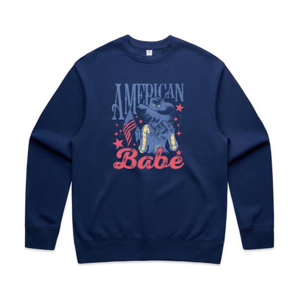 Women | ♻️ Relaxed Sweatshirt | American Babe Thumbnail