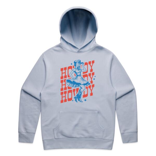 Women | ♻️ Relaxed Hoodie | Howdy Cowgirl Thumbnail