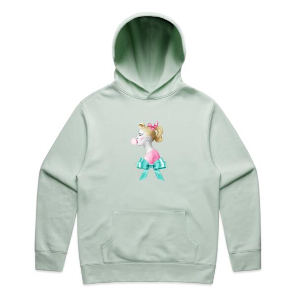 Women | ♻️ Relaxed Hoodie | Fifties Bubblegum Girl Thumbnail