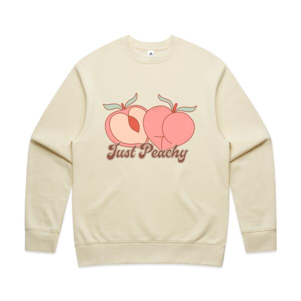 Women | ♻️ Relaxed Sweatshirt | Just Peachy Thumbnail