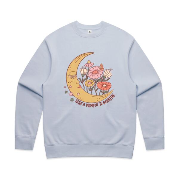 Women | ♻️ Relaxed Sweatshirt | Take a Moment To Breathe Thumbnail