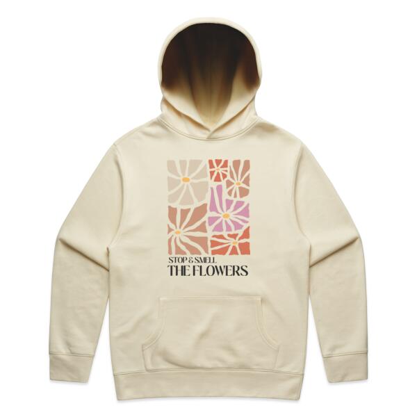 Women | ♻️ Relaxed Hoodie | Stop & Smell the Flowers Thumbnail
