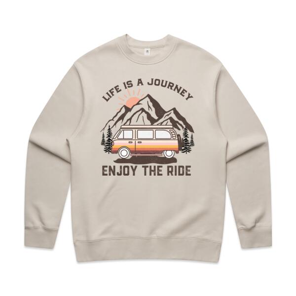 Women | ♻️ Relaxed Sweatshirt | Life is a Journey Thumbnail