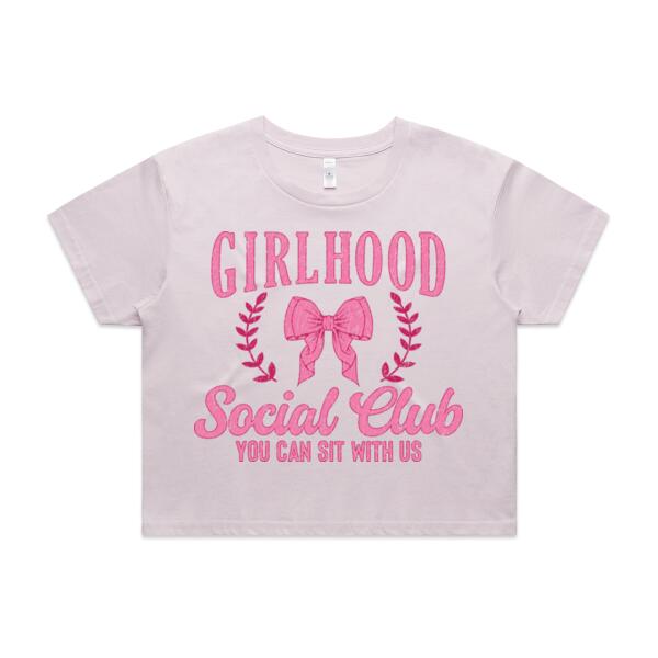 Women | Crop Tee | Girlhood Social Club Thumbnail