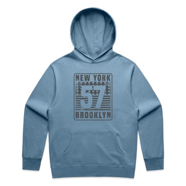 Women | ♻️ Relaxed Hoodie | New York Brooklyn 57 Thumbnail