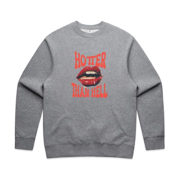 Women | ♻️ Relaxed Sweatshirt | Hotter Than Hell Thumbnail