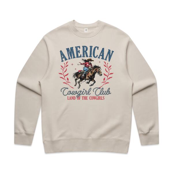 Women | ♻️ Relaxed Sweatshirt | Cowgirls Club Thumbnail