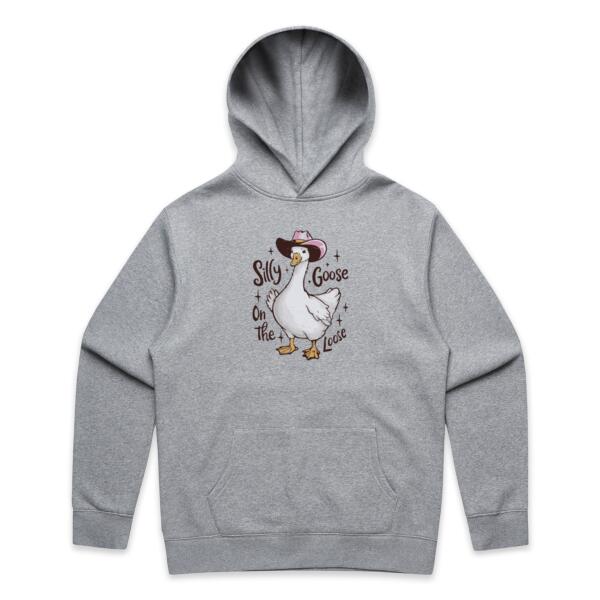 Women | ♻️ Relaxed Hoodie | Silly Goose on the Loose Thumbnail