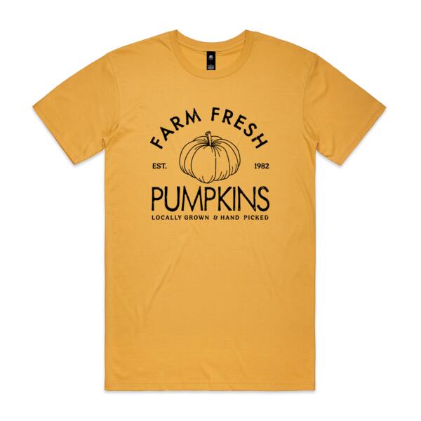 Women | Oversized Tee | Farm Fresh Pumpkins Thumbnail