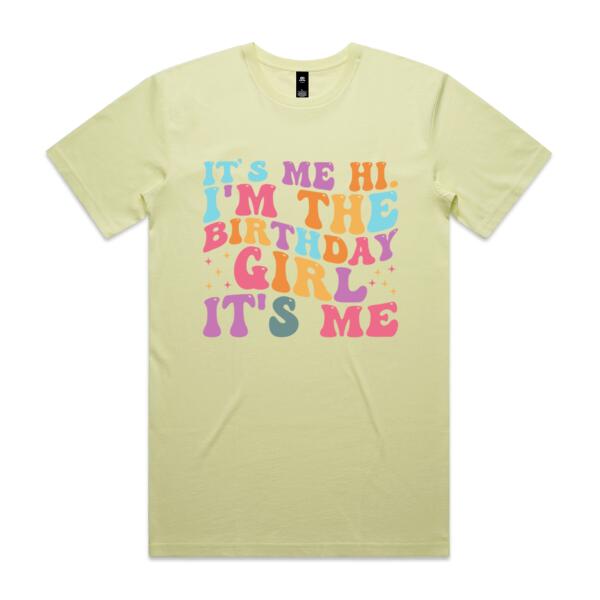 Women | Oversized Tee | I'm the Birthday Girl, It's Me Thumbnail
