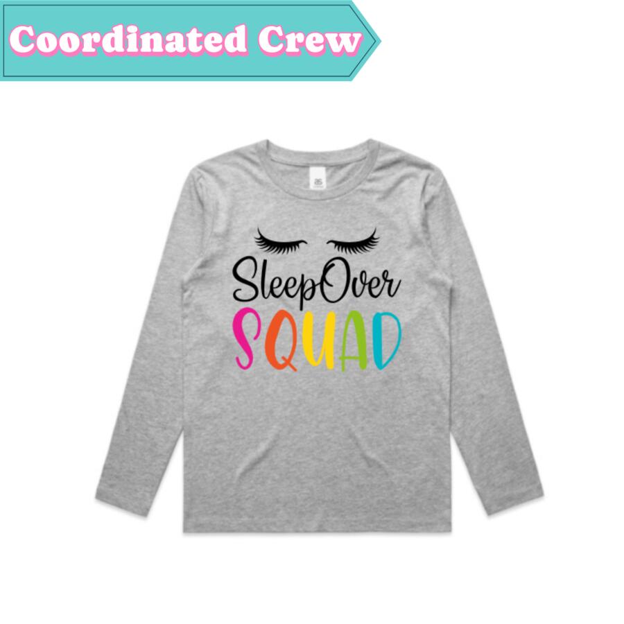 Kids | Long-Sleeve Tee | Sleepover Squad Thumbnail