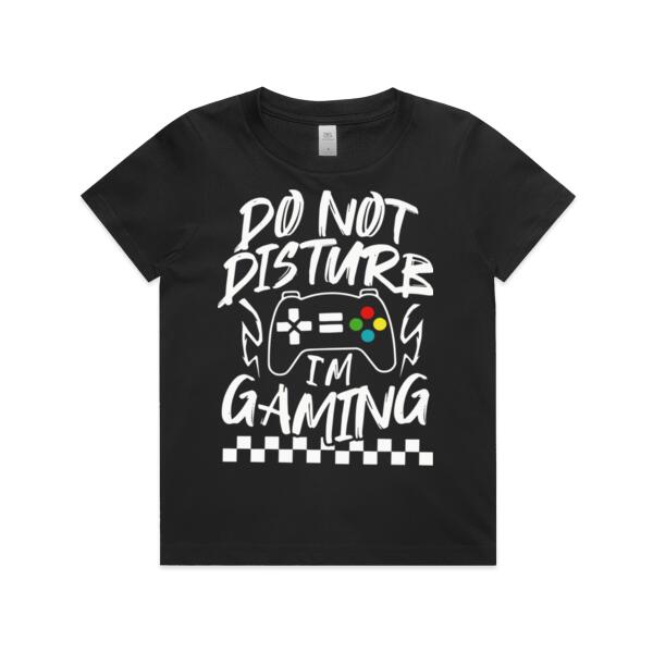 Kids | Essential Tee | Do Not Disturb I'm Gaming Thumbnail
