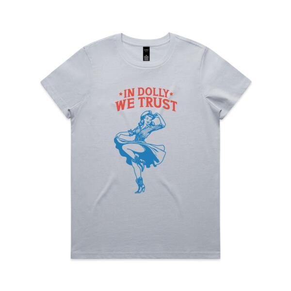 Women | Essential Tee | In Dolly We Trust Thumbnail