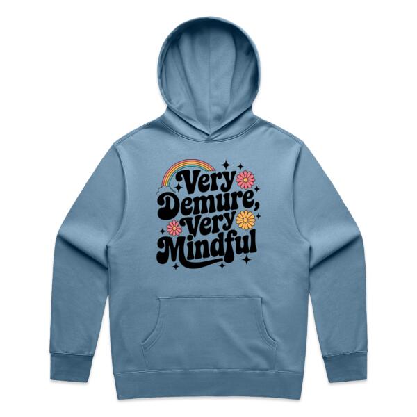 Women | ♻️ Relaxed Hoodie | Very Demure, Very Mindful Thumbnail