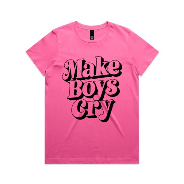 Women | Essential Tee | Make Boys Cry Thumbnail