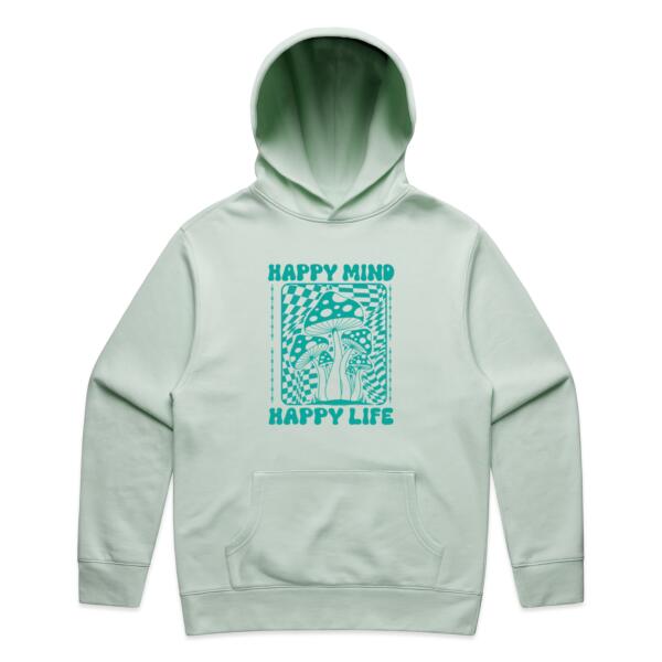 Women | ♻️ Relaxed Hoodie | Happy Mind, Happy Life Thumbnail