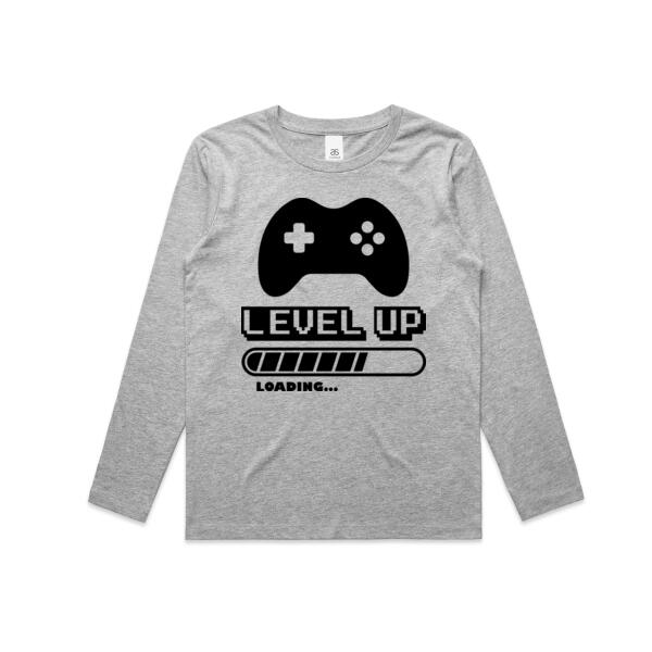 Kids | Long-Sleeve Tee |Level Up Thumbnail