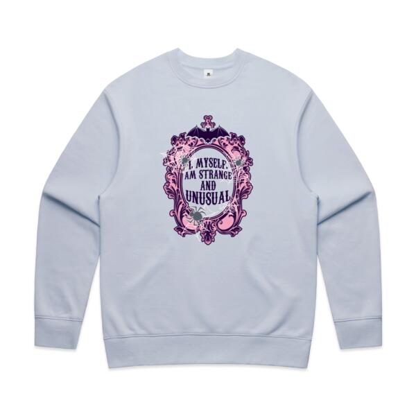 Women | ♻️ Relaxed Sweatshirt | I, Myself am Strange and Unusual Thumbnail