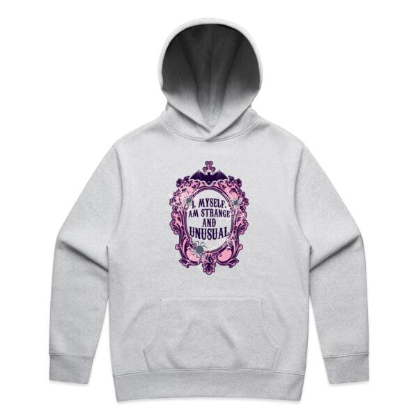 Women | ♻️ Relaxed Hoodie | I, Myself am Strange and Unusual Thumbnail