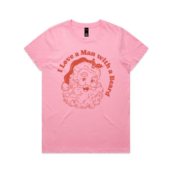 Women | Essential Tee | I Love a Man with a Beard Thumbnail