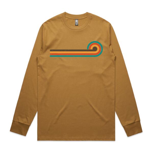 Men | Long-Sleeve Tee | Groovy Stripes Thumbnail