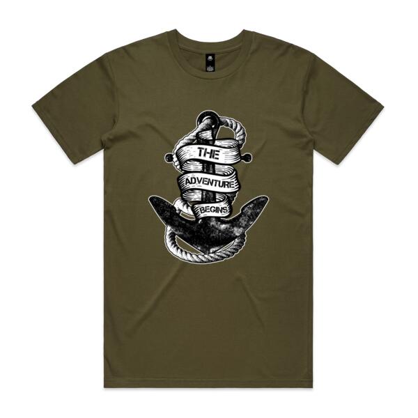 Men | Essential Tee | The Adventure Begins Thumbnail