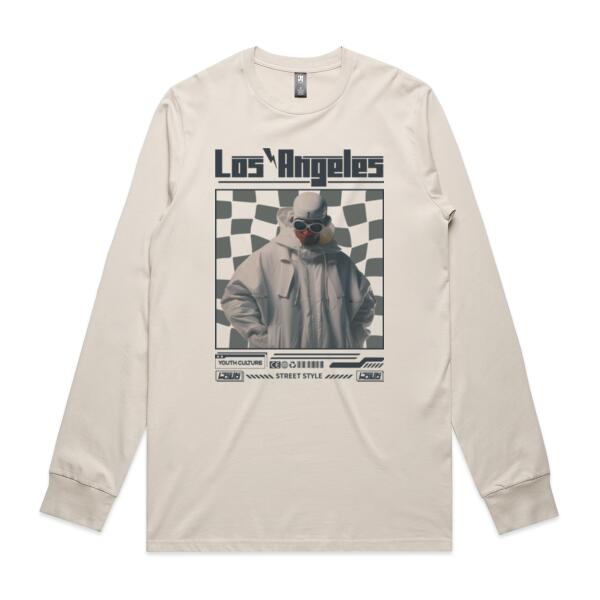 Men | Long-Sleeve Tee | LA Street Style Thumbnail
