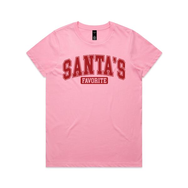 Women | Essential Tee | Santa's Favorite Thumbnail