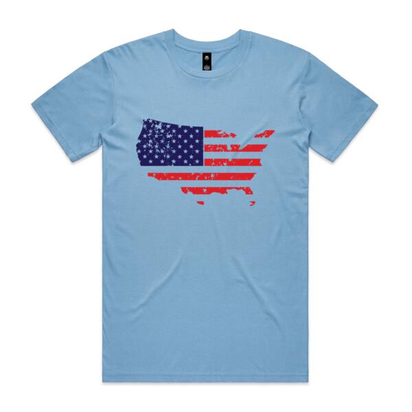 Men | Essential Tee | USA Map Thumbnail