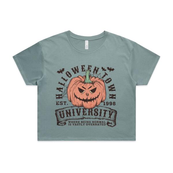 Women | Crop Tee | Halloweentown University Thumbnail