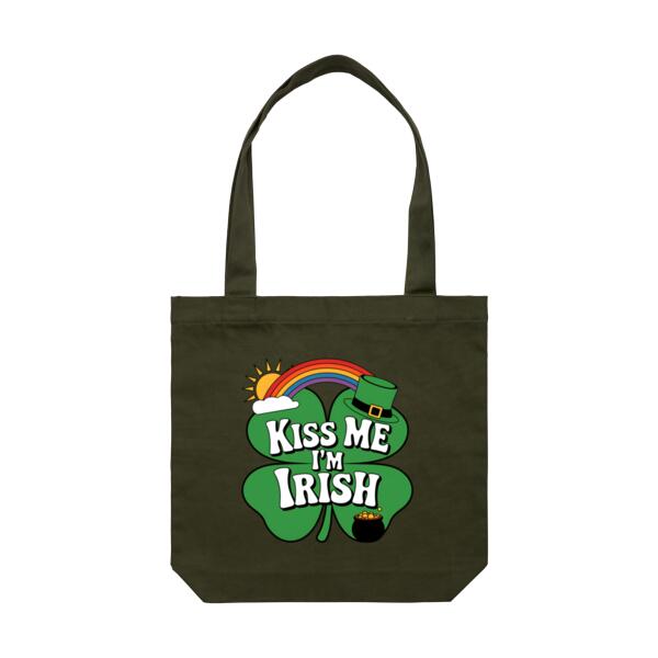 Tote (42 x 42cm) | Kiss Me I'm Irish Thumbnail