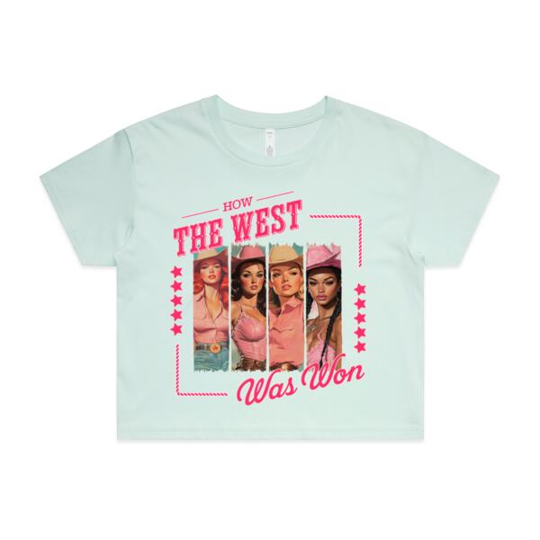 Women | Crop Tee | How the West Was Won Thumbnail