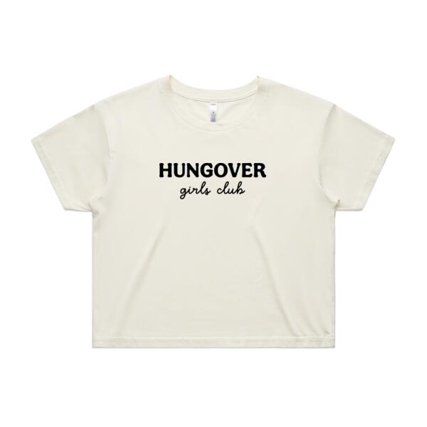 Women | Crop Tee | Hungover Girls Club Thumbnail
