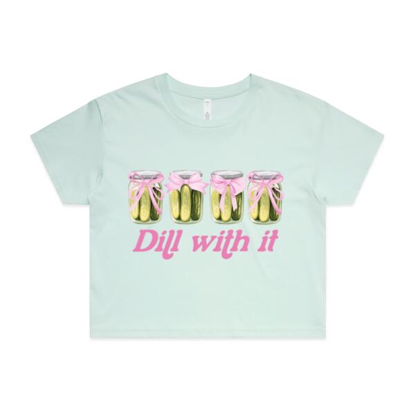Women | Crop Tee | Dill with it Thumbnail