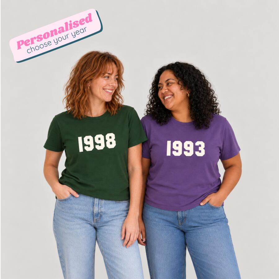 Personalised Year • Tee Thumbnail