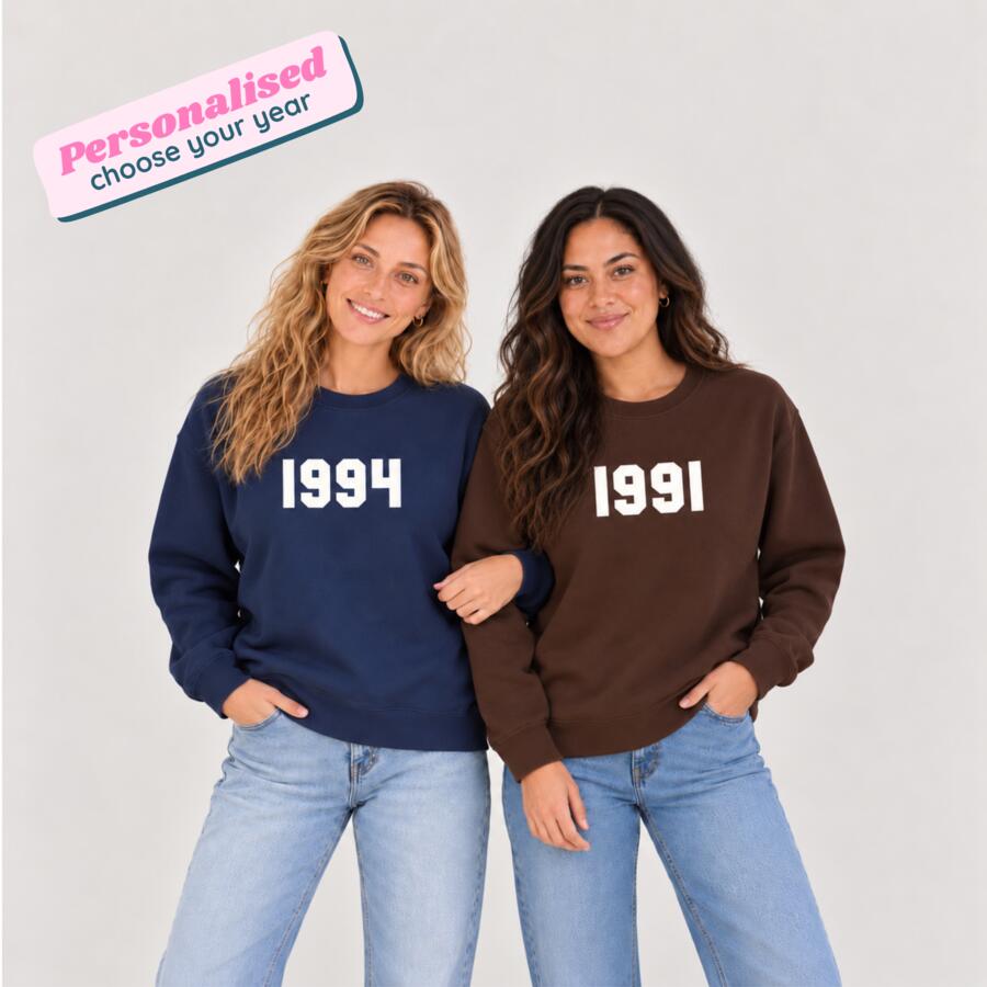 Personalised Year • Sweatshirt Thumbnail