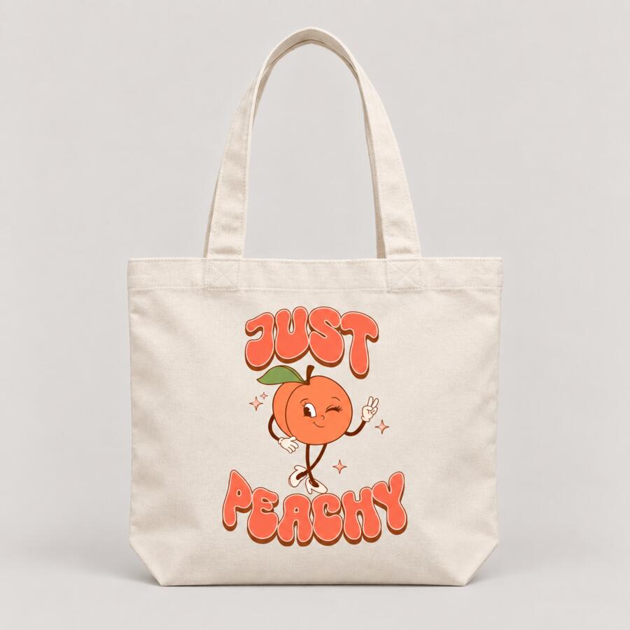 Just Peachy • Tote Bag Thumbnail