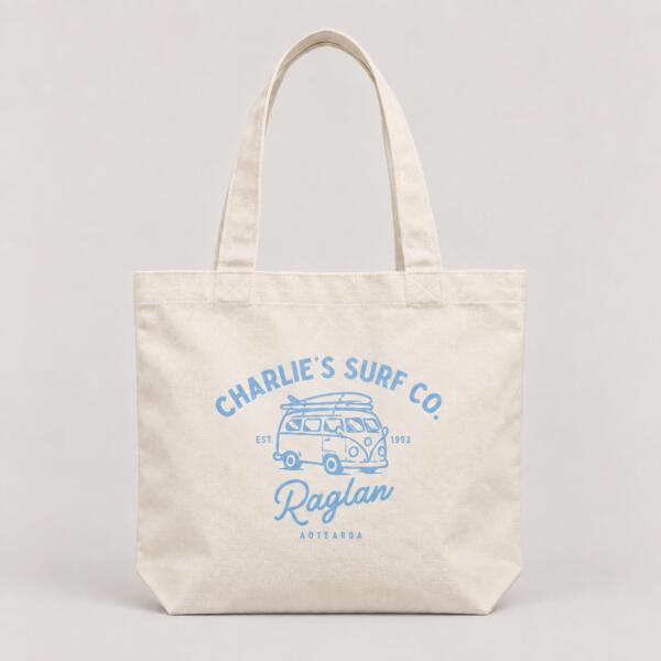 Charlie’s Surf Co. • Tote Bag Thumbnail