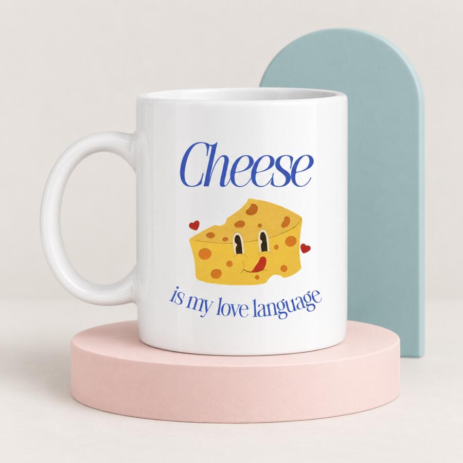 Cheese is My Love Language • Mug Thumbnail